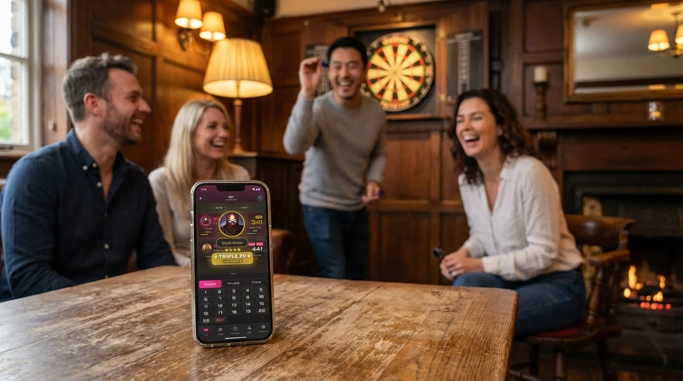Easy Darts Scorer - Scoreboard screenshot